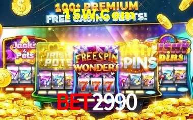Variedade de jogos na Bet2990